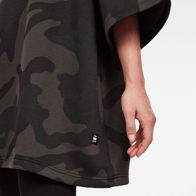 G-Star RAW® XXL Sweat Schwarz detail shot