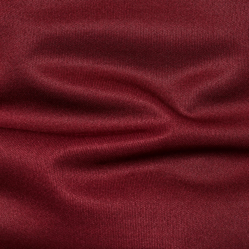 G-Star RAW® Lucay Slim Tracktop Sweater Rood fabric shot