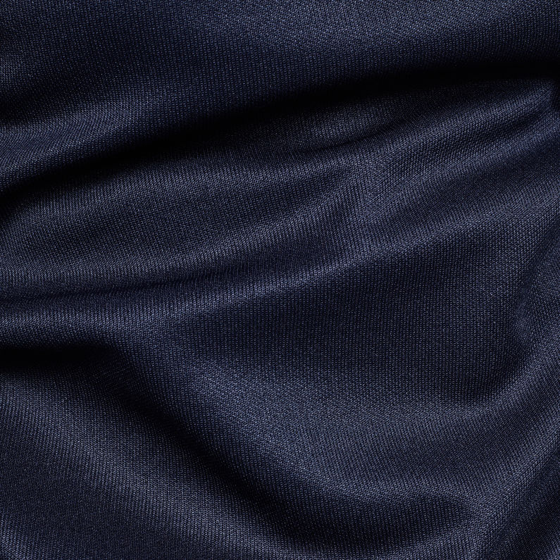 G-Star RAW® Lucay Slim Tracktop Sweat Bleu foncé fabric shot