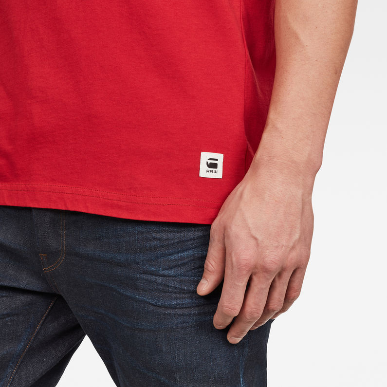 G-Star RAW® Graphic 23 T-Shirt Rojo detail shot