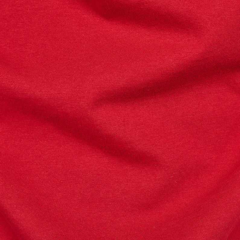 G-Star RAW® Graphic 23 T-Shirt Rojo fabric shot
