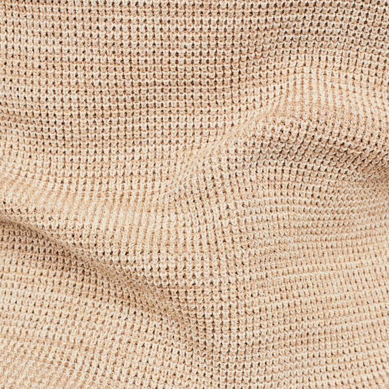 G-Star RAW® Suzaki Knit Beige fabric shot