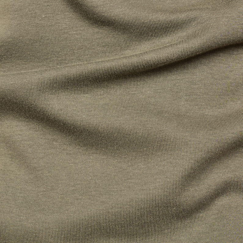 G-Star RAW® Xemoj Slim T-Shirt Green fabric shot