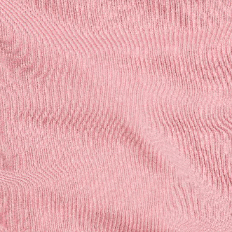 G-Star RAW® Graphic 18 Slim T-Shirt Pink fabric shot