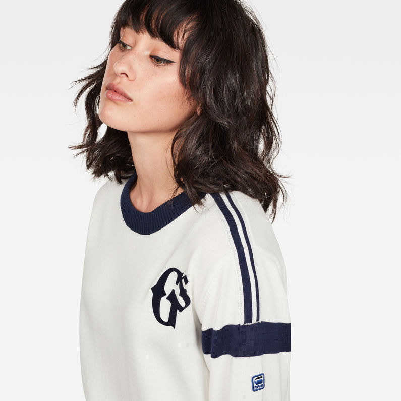 G-Star RAW® Spoort Knit White detail shot