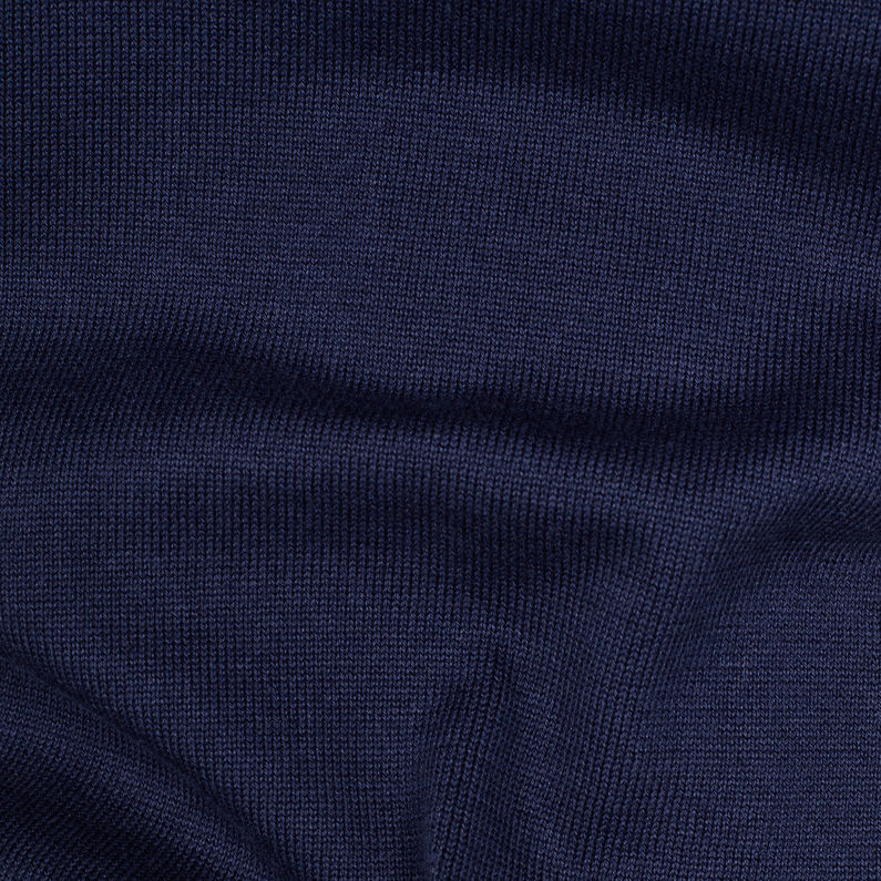 G-Star RAW® Spoort Knit Medium blue fabric shot