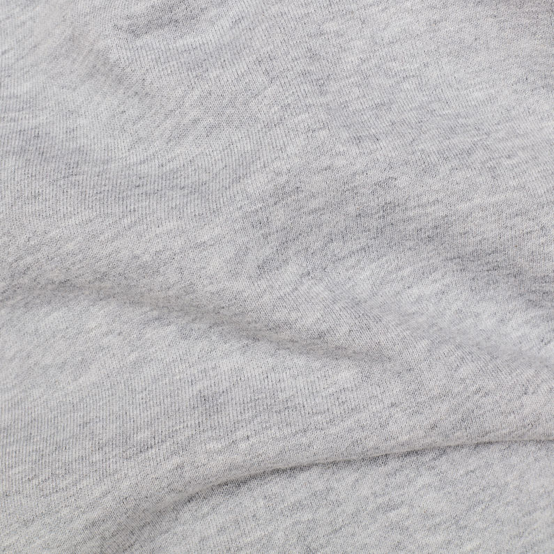 G-STAR® Sofe Boyfriend Drape Hooded Sweat Grey fabric shot