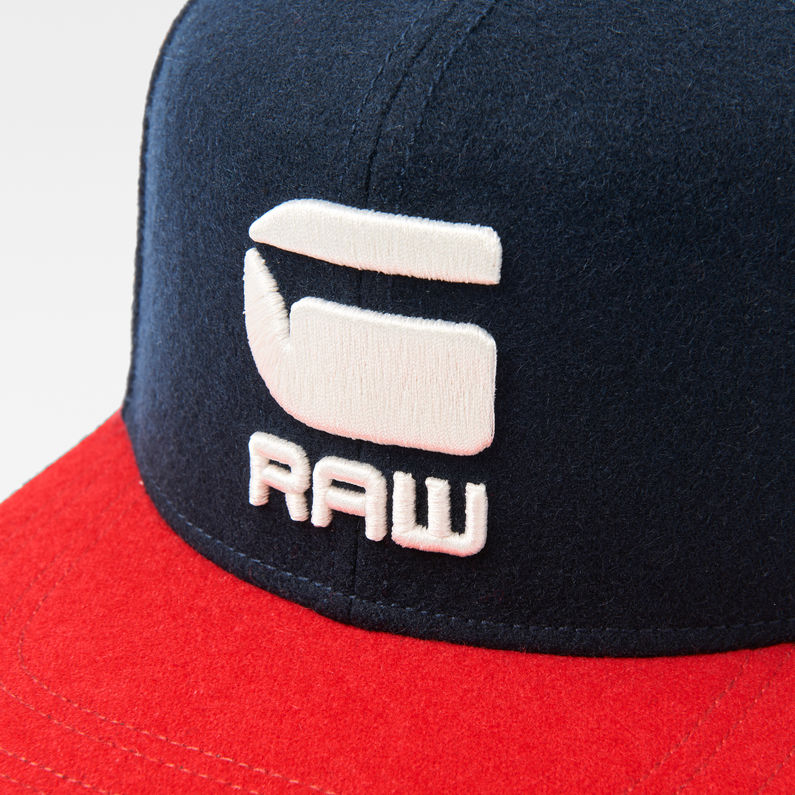 G-Star RAW® Estan Snapback Cap Bleu foncé