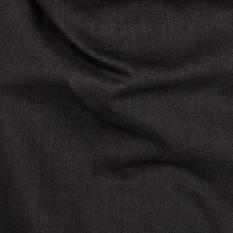 G-Star RAW® 3301 Denim Shorts Zwart fabric shot