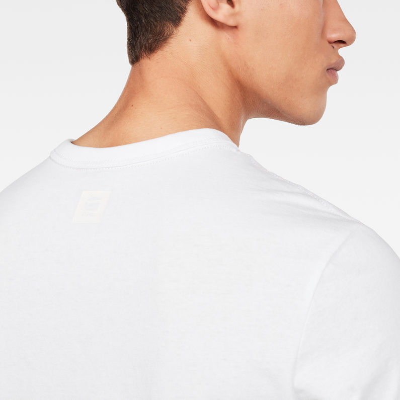 G-Star RAW® Graphic 49 T-Shirt White detail shot