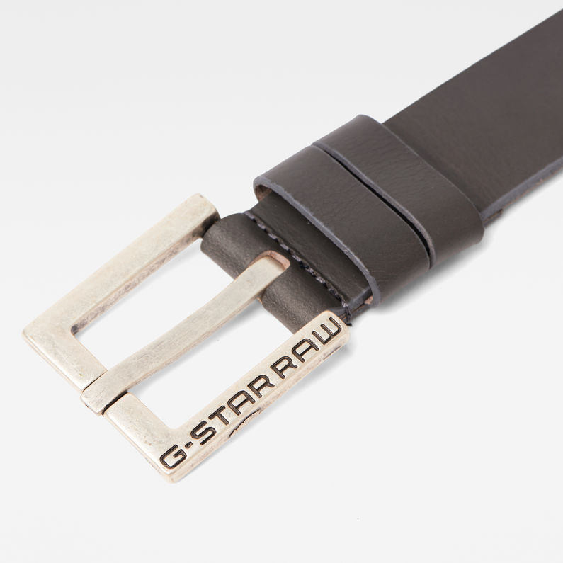 G-Star RAW® Duko Belt Grey detail shot buckle