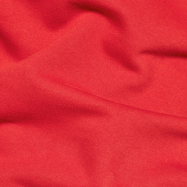 G-Star RAW® Graphic 33 Core Hooded Sweat Rot fabric shot