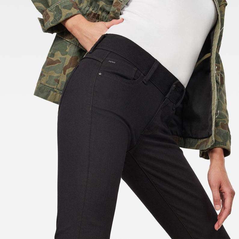 G-Star RAW® Lynn Mid Waist Skinny Zip Ankle Jeans Dark blue