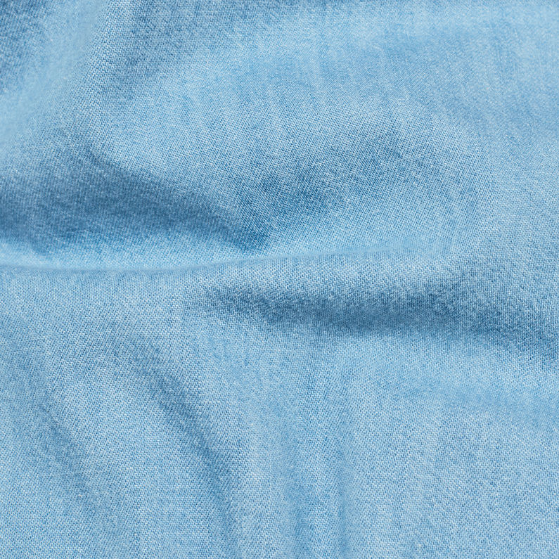 G-Star RAW® Utility Loose Dungaree Bleu moyen fabric shot