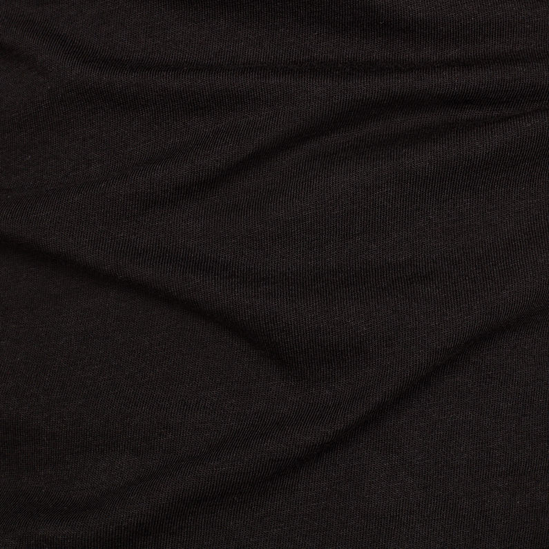 G-Star RAW® Graphic 19 Slim T-Shirt Black fabric shot