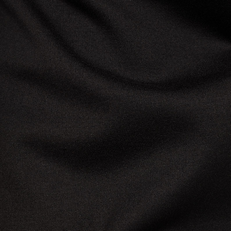 G-STAR® D-Staq Stripe Sweatpant Black fabric shot