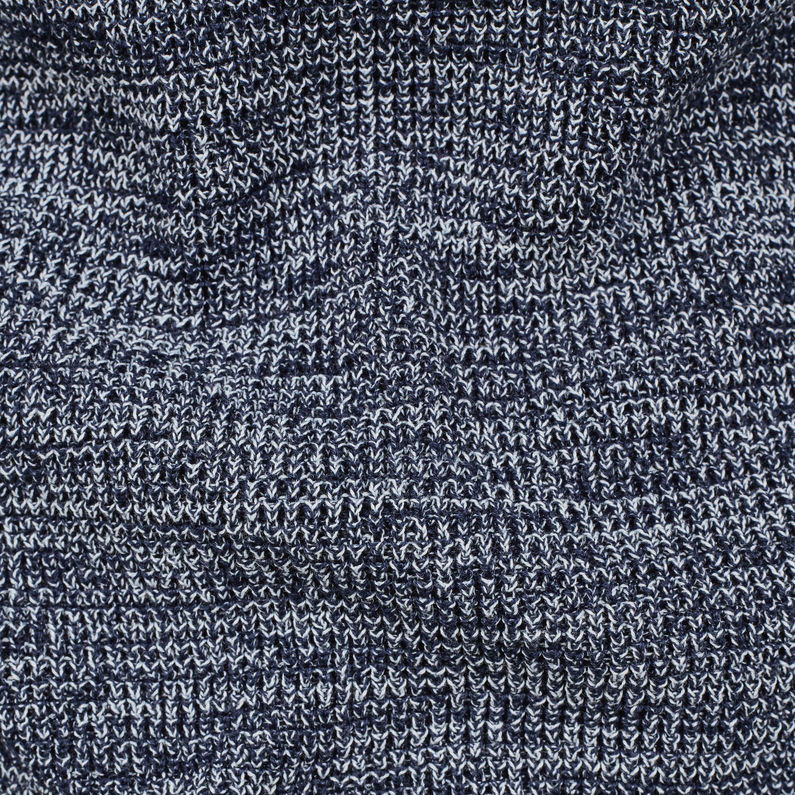 G-Star RAW® Suzaki Knit Azul oscuro fabric shot