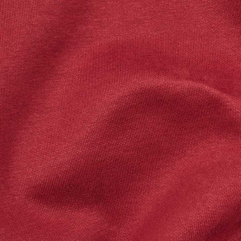 G-Star RAW® Graphic 17 Core Sweat Red fabric shot