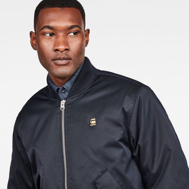 G-Star RAW® Vodan DC Bomber Dunkelblau detail shot