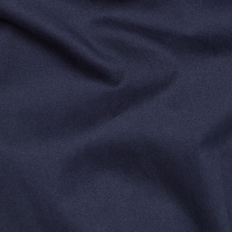 G-Star RAW® Bronson Pleat 3D Relaxed Chino Dunkelblau fabric shot