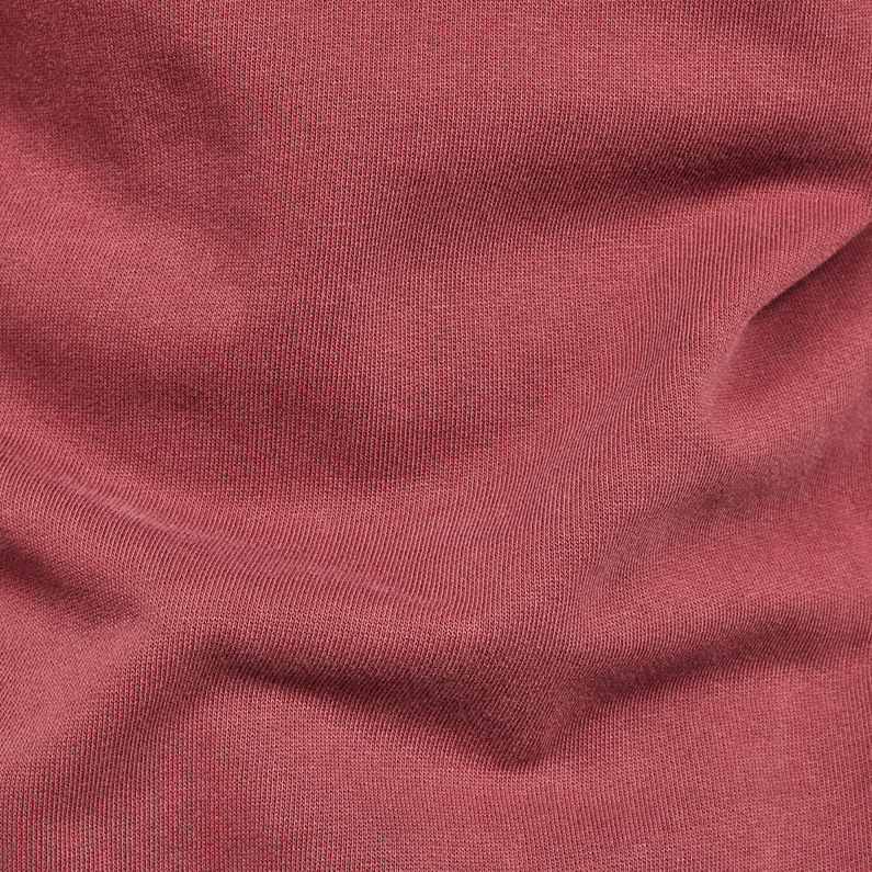 G-Star RAW® Core Raglan Sweater Red fabric shot