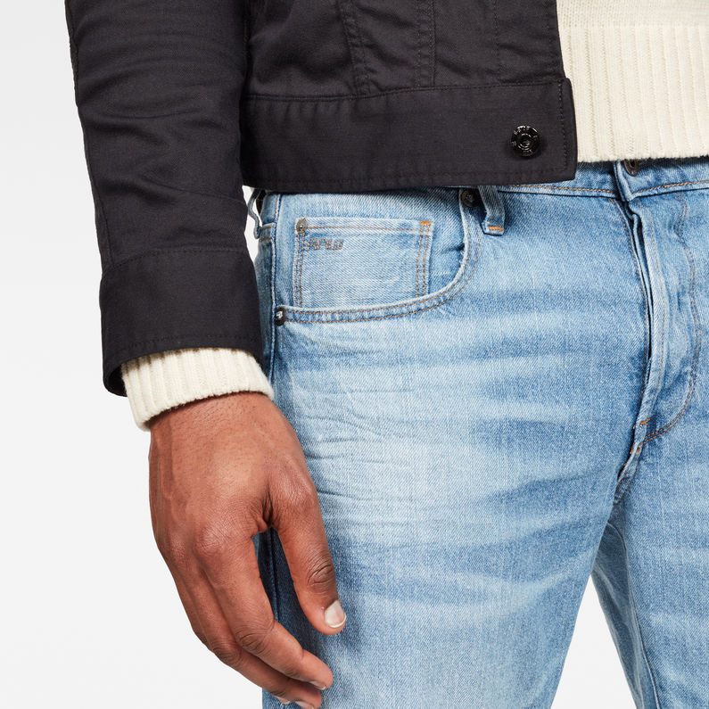 G-Star RAW® 3301 Straight Jeans Mittelblau
