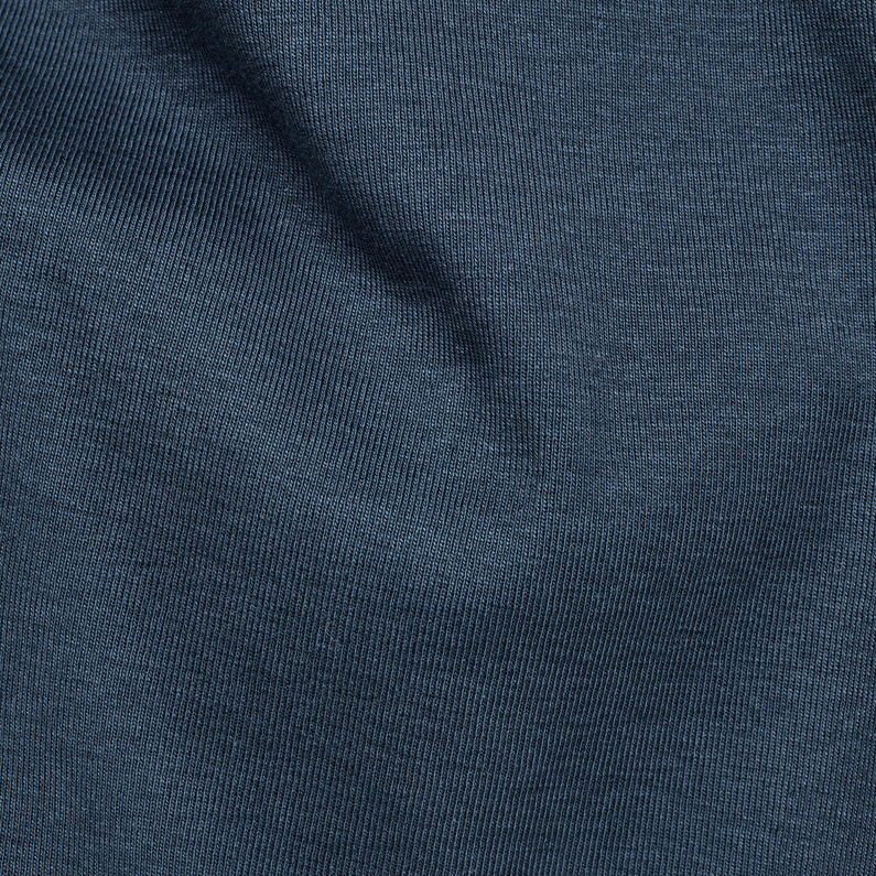 G-Star RAW® Base T-Shirt 2-Pack Medium blue fabric shot