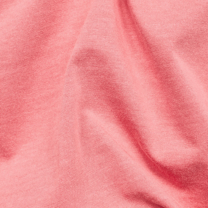 G-STAR® Rie Granddad Pocket T-Shirt Rojo