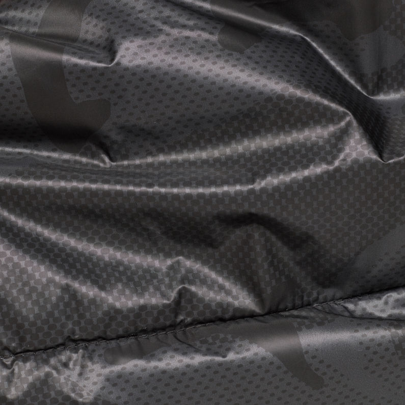 G-Star RAW® Strett-s Ann Boyfriend Camo Long Jacket Noir fabric shot