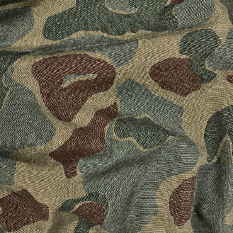 G-STAR® Rovic Field Overshirt Grün fabric shot