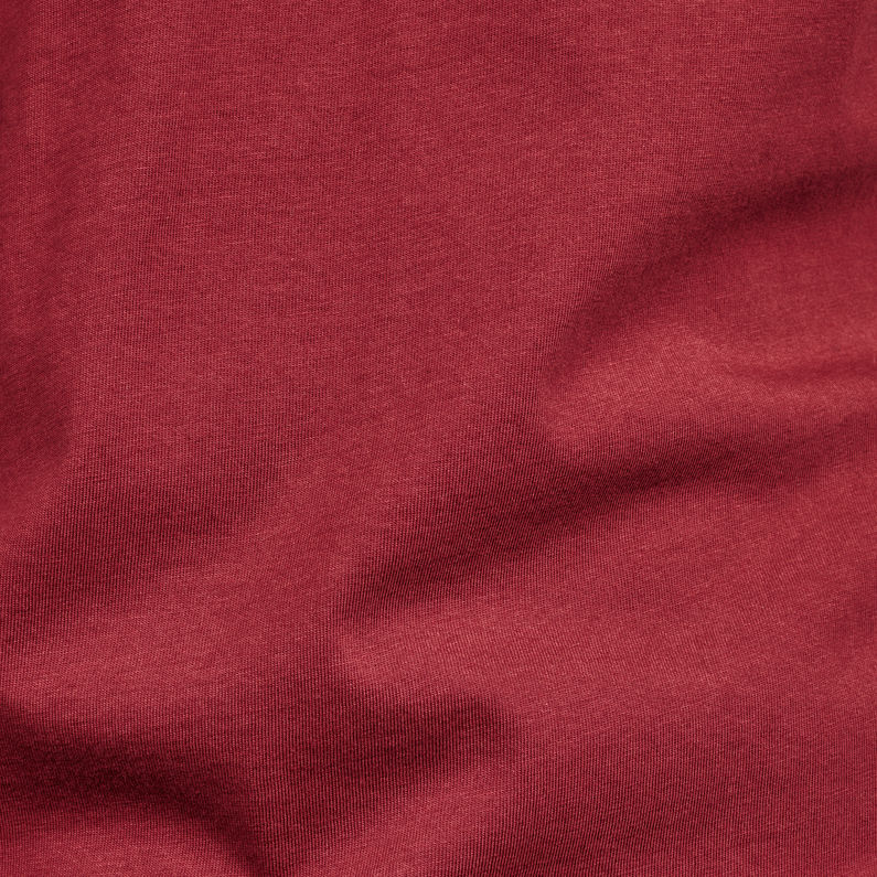 G-Star RAW® Clar Art T-Shirt Red fabric shot
