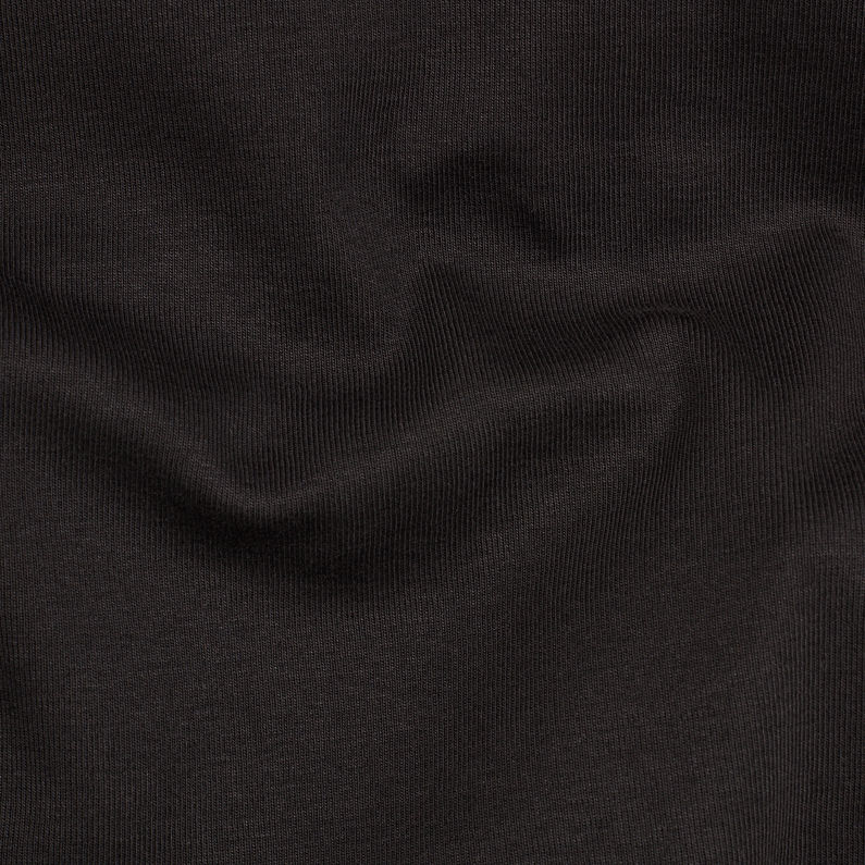 G-Star RAW® Xemoj Slim T-Shirt Black fabric shot