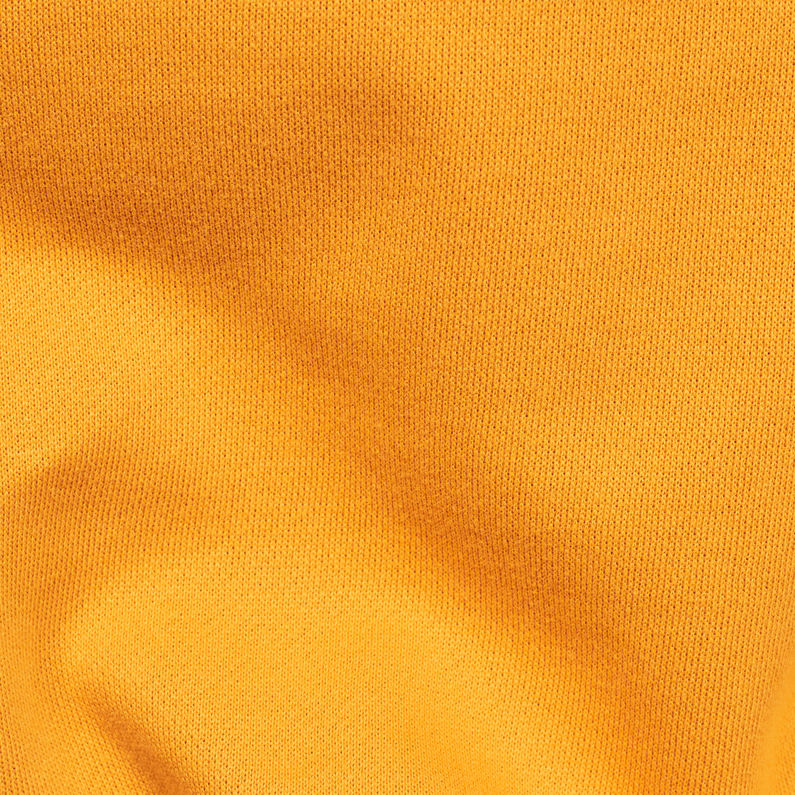 G-Star RAW® Rie Hooded Sweater Gelb fabric shot
