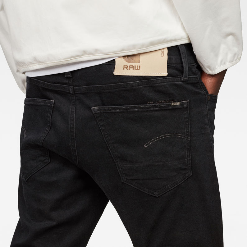 G-STAR® 3301 Slim Jeans Donkerblauw