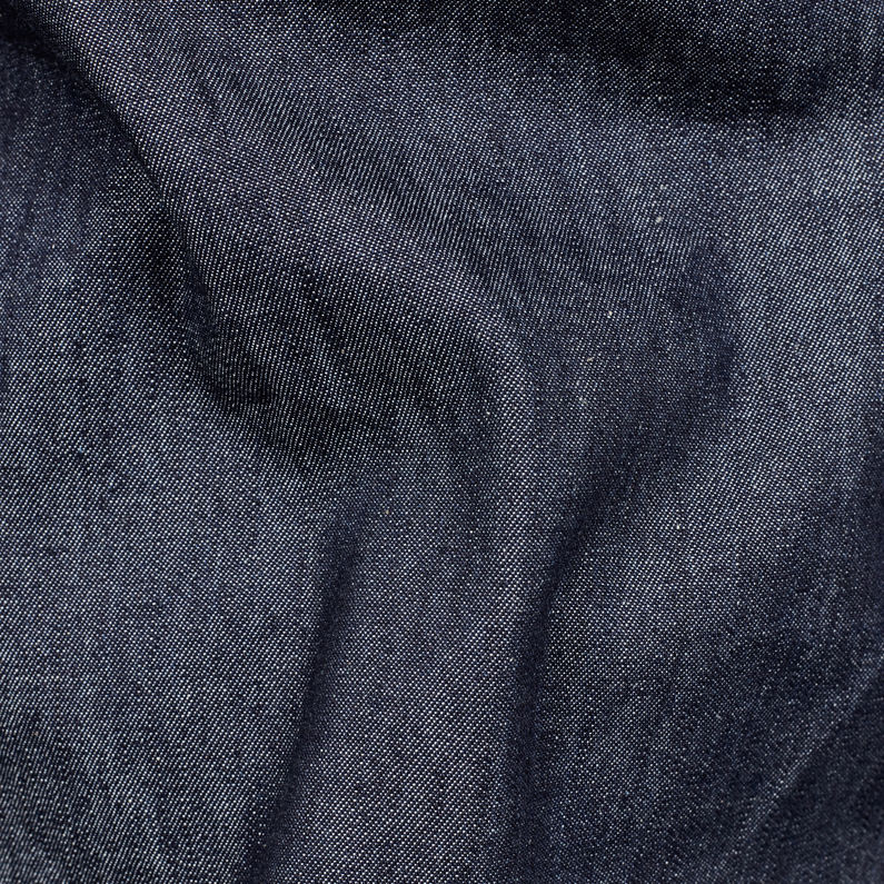 G-Star RAW® Setscale Pm Coach Overshirt Bleu foncé fabric shot