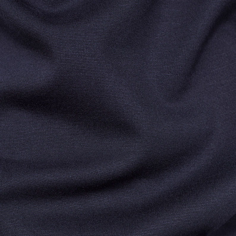 G-Star RAW® D-Staq Stripe Sweatpants Bleu foncé fabric shot