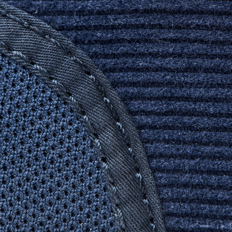 G-Star RAW® Rackam Scuba Sneakers Bleu moyen fabric shot
