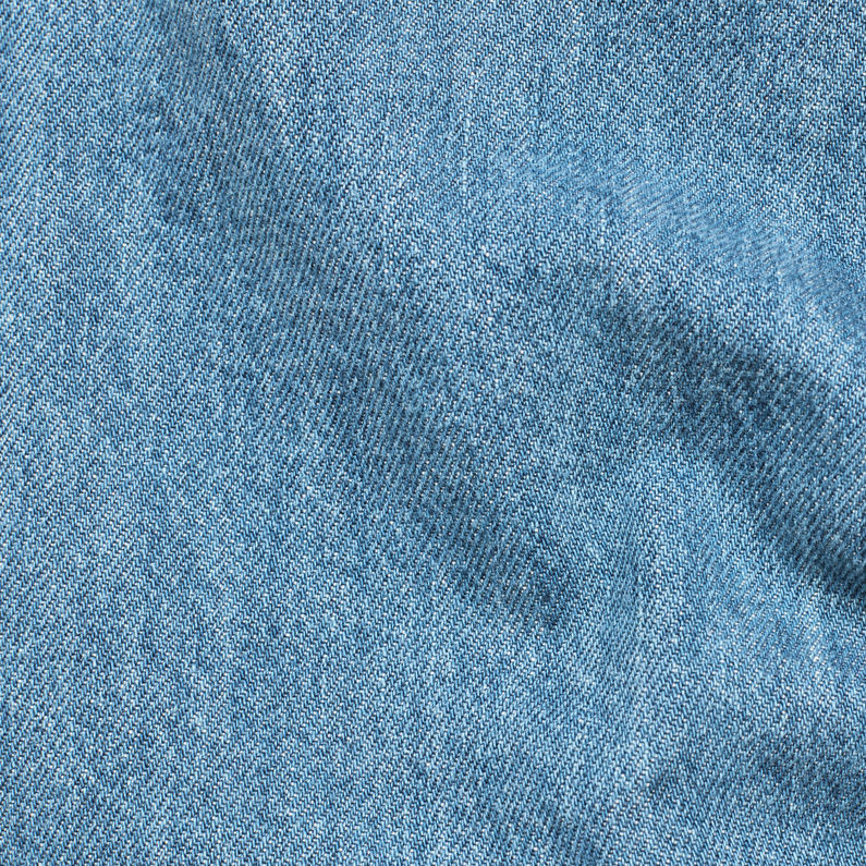 G-Star RAW® 3301 Slim Tape Restored Jacke Midden blauw fabric shot