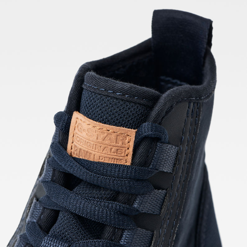 G-STAR® Scuba II Mid Sneakers Bleu foncé detail