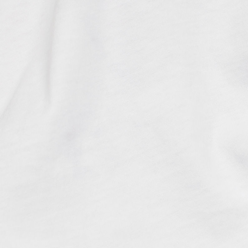 G-Star RAW® Civita Slim T-Shirt White fabric shot