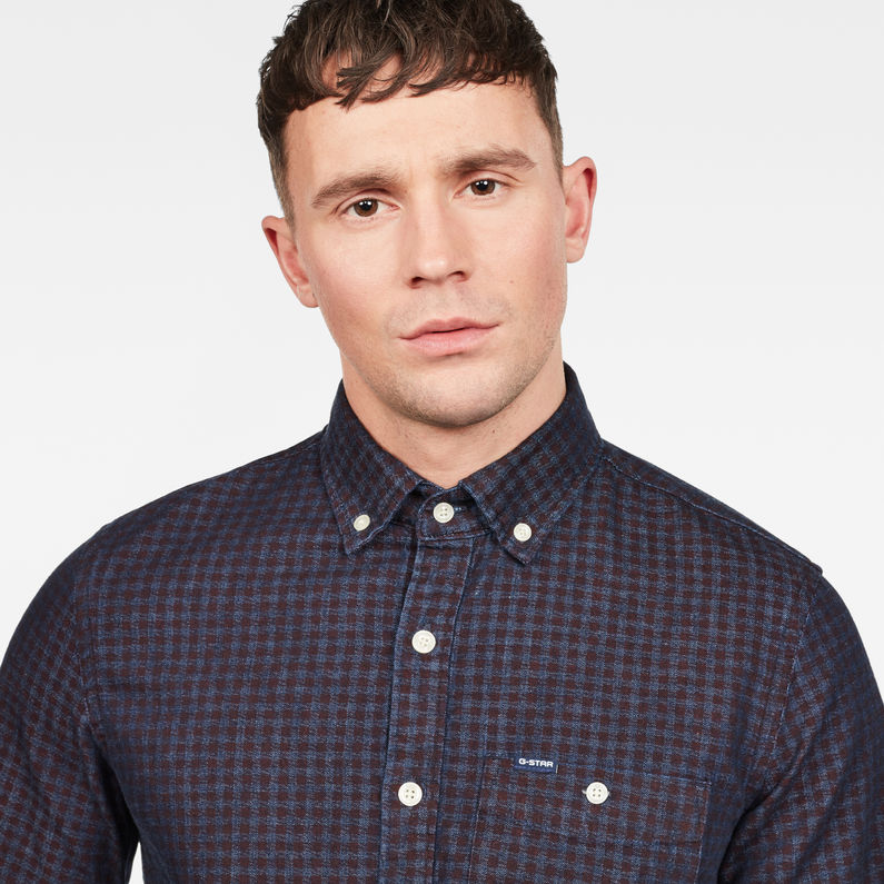 G-Star RAW® Core Button Down 1 Pocket Slim Shirt Purple