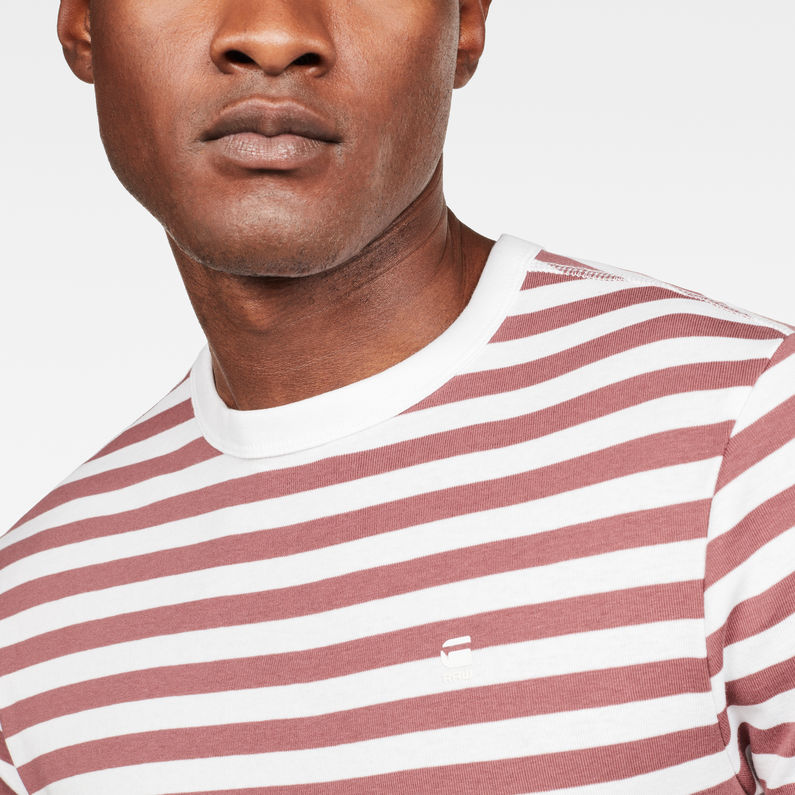 G-Star RAW® Kantano Slim T-Shirt Pink detail shot