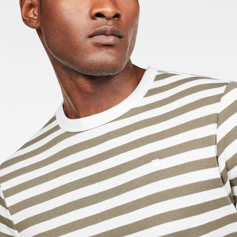 G-Star RAW® Kantano Slim T-Shirt Beige detail shot