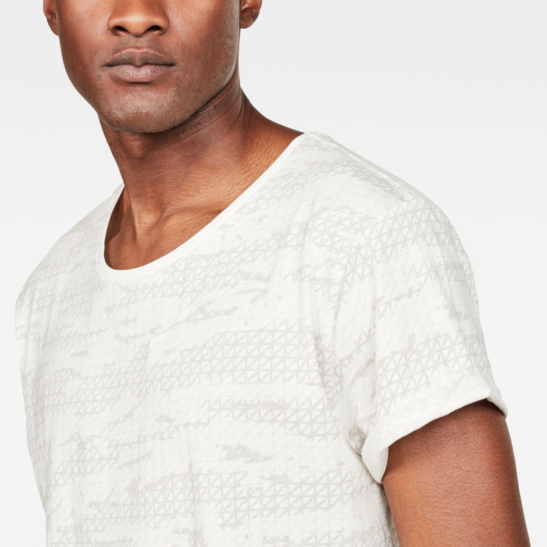 G-Star RAW® Vontoni Relaxed T-Shirt White detail shot