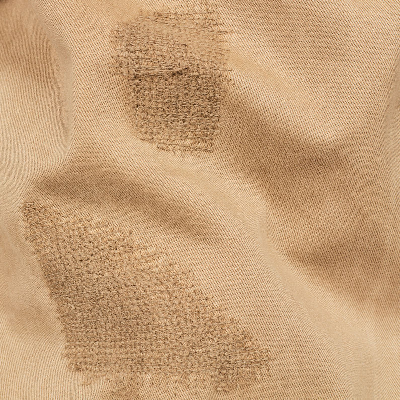 G-STAR® Army Radar Boyfriend Trousers Marrón fabric shot