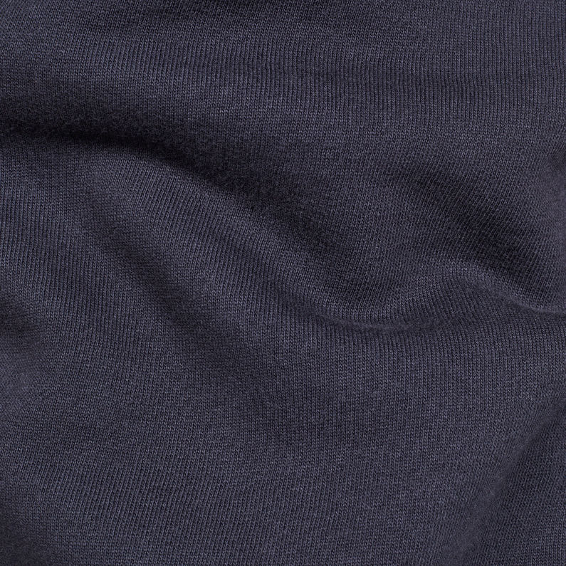 G-Star RAW® MAXRAW I Core Hooded Sweat Bleu foncé fabric shot