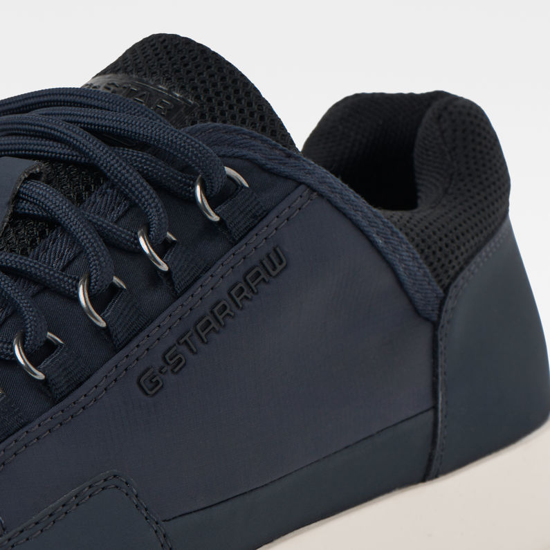 G-STAR® Rackam Vodan Low Sneakers Bleu foncé detail