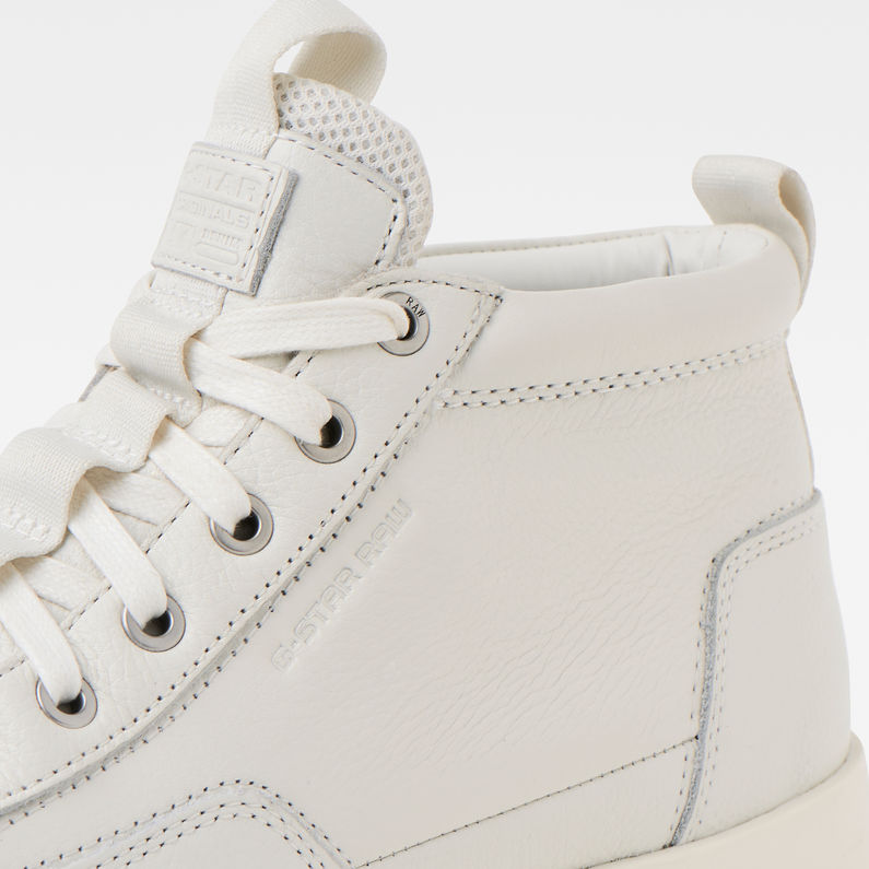 G-Star RAW® Rackam Core Mid Sneakers Wit detail