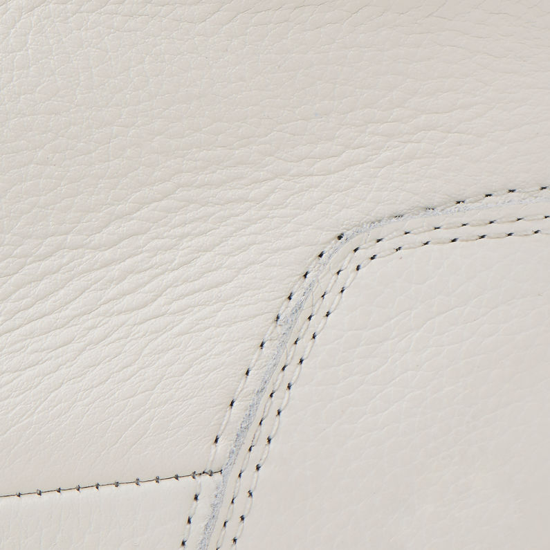 G-STAR® Rackam Core Mid Sneakers Blanc fabric shot