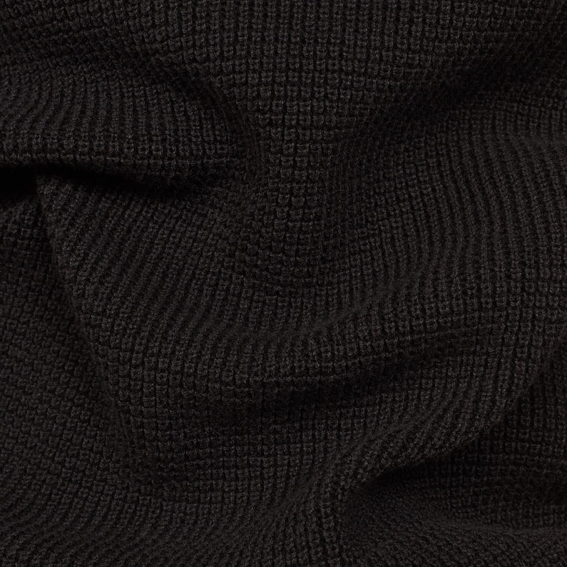 G-STAR® Suzaki Knit Schwarz fabric shot
